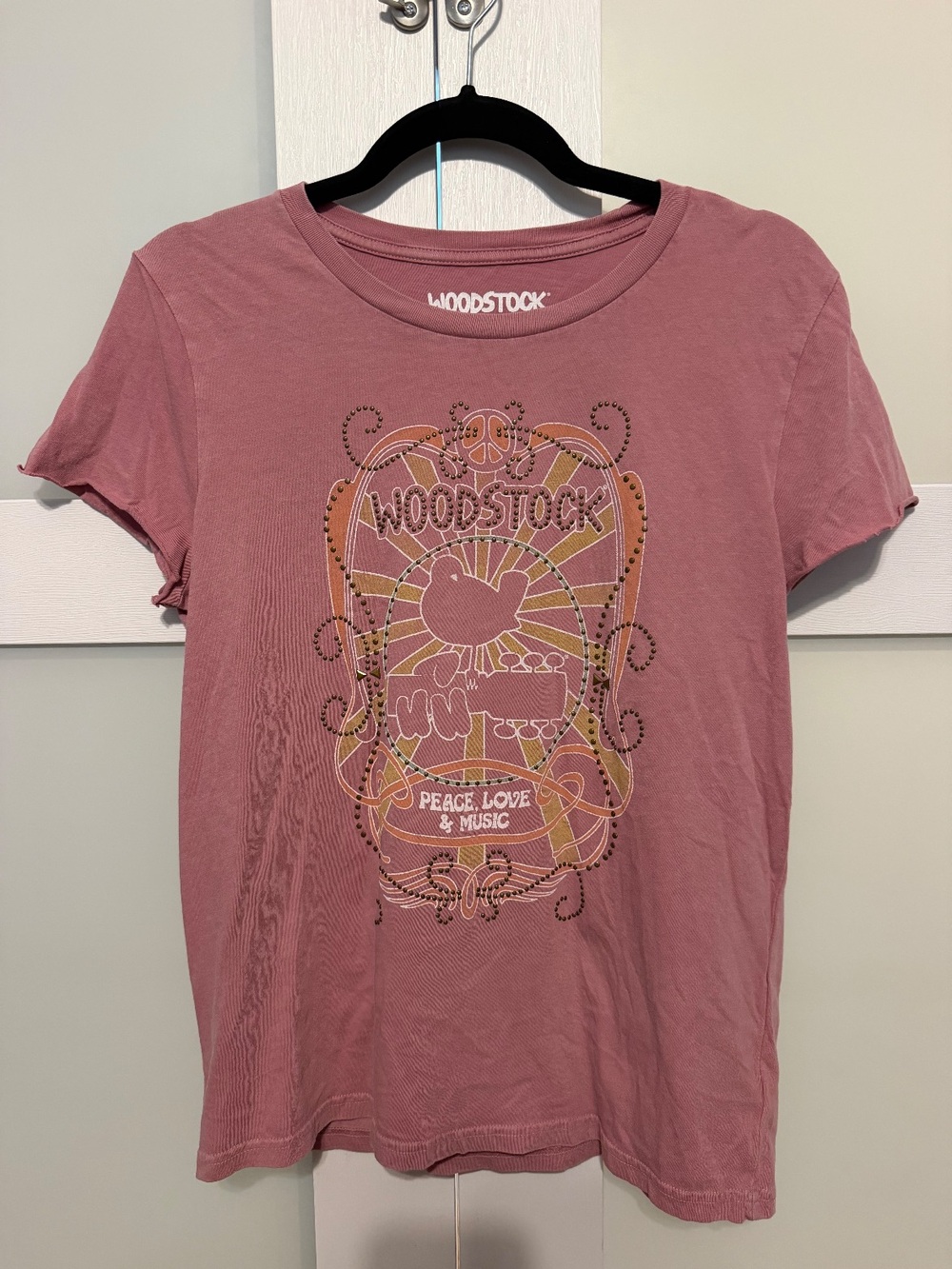 Lucky Brand Woodstock Graphic T-Shirt M VGUC